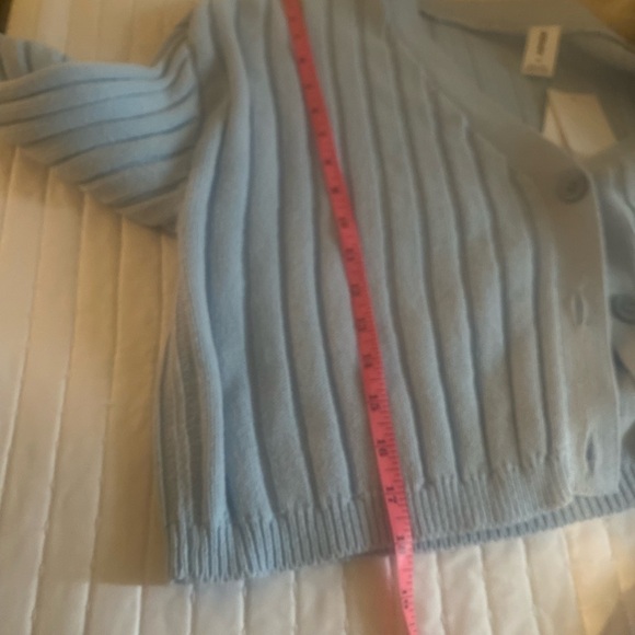 Nwt Nordstrom Abound Long‎ Sleeve Ribbed Cropped Cardigan  Size 1X - Picture 3 of 9